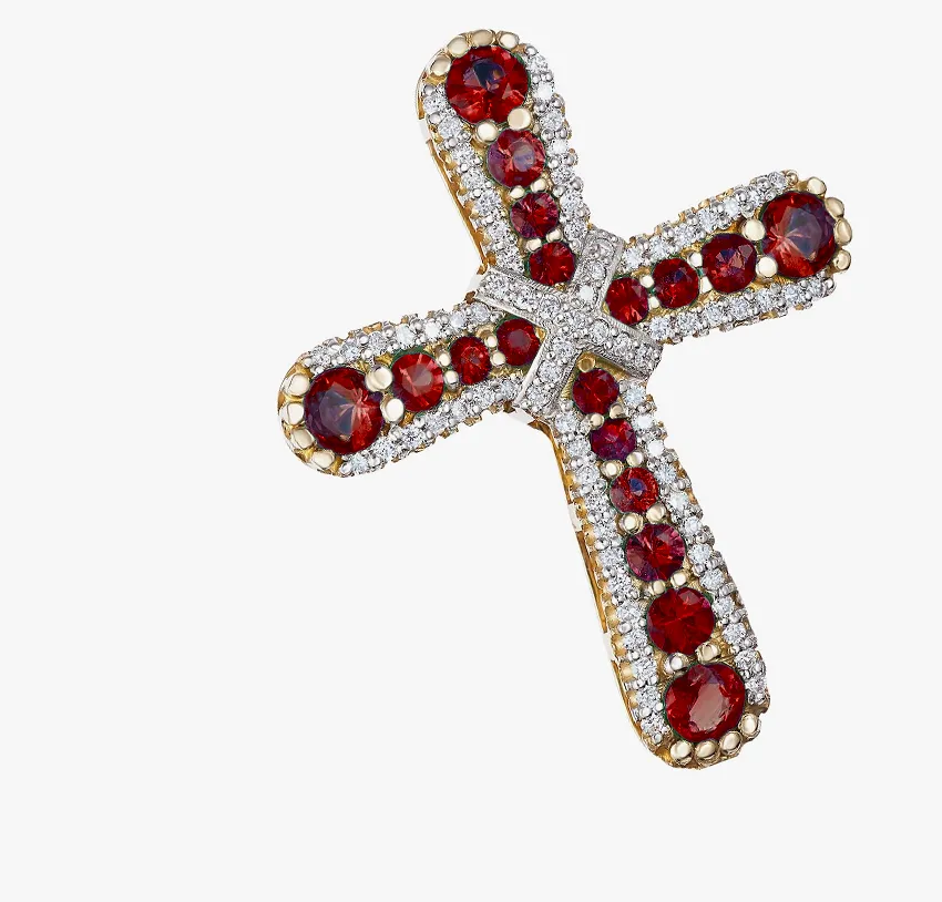 Jewelry Emporium Custom Pendants with rubies and diamonds